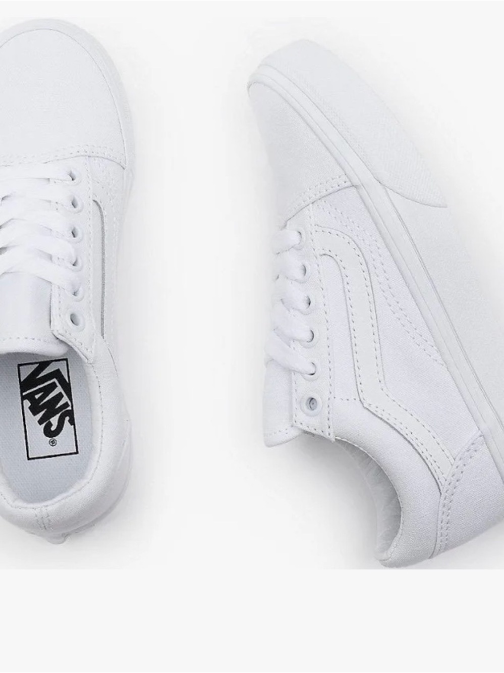 Trendy old school classic vans great for back to school